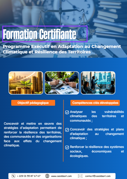 Programme Exécutif en Adaptation au Changement Climatique et Résilience des Territoires